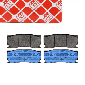 febi 116093 Bremsbel&auml;ge Bremsbelagsatz f&uuml;r JAGUAR 2 Bj. 03.2006-07.2014 vorne C2P15991