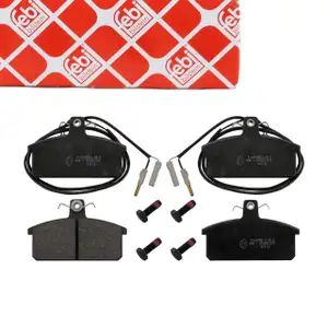 febi 116096 Bremsbel&auml;ge + Warnkontakt f&uuml;r LANCIA Delta 1 831 1.6 1.9 vorne 5892608