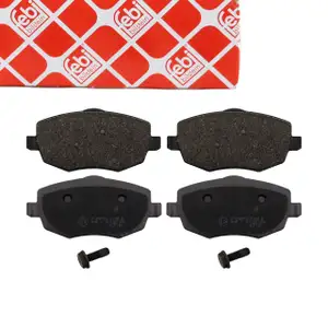 febi 116098 Bremsbel&auml;ge Bremsbelagsatz + Warnkontakt f&uuml;r LANCIA Ypsilon 843 vorne 71754804