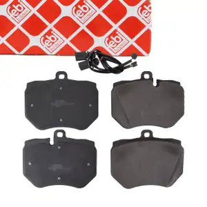 febi 116025 Bremsbel&auml;ge + Warnkontakt f&uuml;r AUDI RS6 mit &Oslash; 420mm Scheiben vorne 4F0698151E
