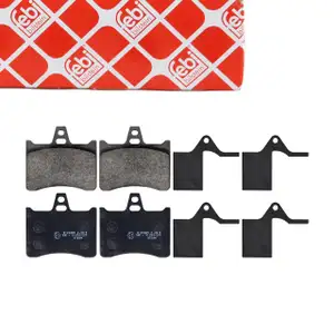febi 116035 Bremsbel&auml;ge Bremsbelagsatz f&uuml;r CITROEN Xantia X1 X2 1.8-3.0 hinten 4251.29