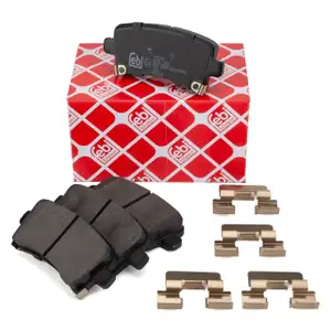 febi 116147 Bremsbeläge Bremsklötze für OPEL Insignia A POC J60 SAAB 9-5 YS3G hinten