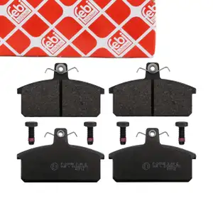febi 116100 Bremsbel&auml;ge Bremsbelagsatz f&uuml;r LANCIA Delta 1 831 1.3 1.5 vorne 9941718