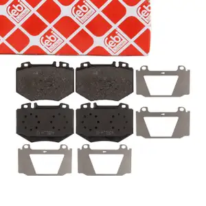 febi 116137 Bremsbel&auml;ge Bremsbelagsatz f&uuml;r MERCEDES-BENZ S-Klasse W220 vorne 0044200620