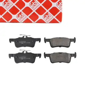 febi 116240 Bremsbel&auml;ge Bremsbelagsatz f&uuml;r FORD Fiesta 7 MK7 PEUGEOT 308 1 2 308 2 hinten