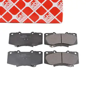 febi 116272 Bremsbel&auml;ge Bremsbelagsatz f&uuml;r TOYOTA Hilux 7 8 N1 N2 N3 vorne 04465-0K240
