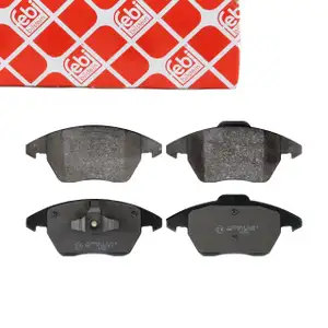 febi Bremsbel&auml;ge f&uuml;r VW Polo 5 6R 6C UP! Beetle 5C Jetta 4 AUDI 8X SEAT 4 6J 6P vorne