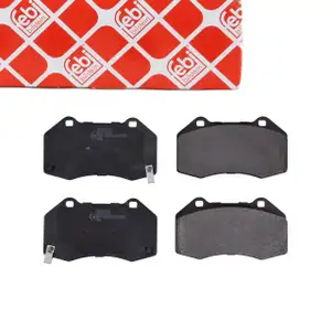febi 116223 Bremsbel&auml;ge Bremsbelagsatz f&uuml;r OPEL Corsa D E 1.6 Turbo 211/207 vorne 1605145