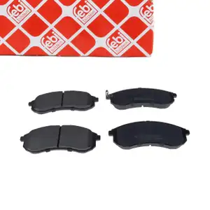 febi 116347 Bremsbel&auml;ge f&uuml;r MITSUBISHI K7T K6T K5T mit &Oslash; 314mm Scheiben vorne MR527564