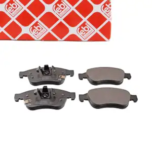 febi Bremsbeläge für FIAT 500X 334 JEEP Renegade SUV BU B1 BV mit Ø 281mm Scheiben vorne