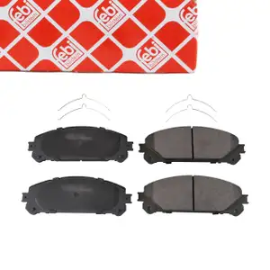 febi 116373 Bremsbel&auml;ge Bremsbelagsatz f&uuml;r TOYOTA RAV 4 4 LEXUS NX Z1 RX vorne 04465-48150