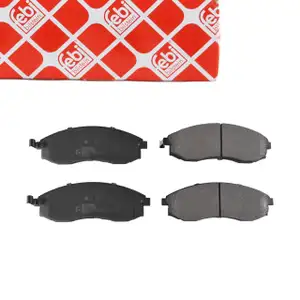 febi 116322 Bremsbel&auml;ge Bremsbelagsatz f&uuml;r MITSUBISHI K5T K6T K7T 2.0 2.5 vorne MR527550