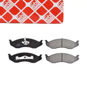 febi Bremsbel&auml;ge Bremsbelagsatz f&uuml;r JEEP Cherokee XJ KIA Carnival 1 2 UP vorne 04883344AC