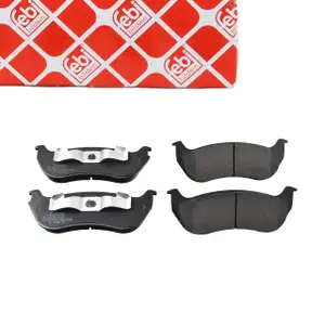febi 116335 Bremsbel&auml;ge Bremsbelagsatz f&uuml;r JEEP Cherokee 4x4 2.5 2.8 3.7 hinten 05083882AB