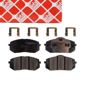 febi 116410 Bremsbel&auml;ge f&uuml;r KIA Soul 2 PS 1.6 2.0 mit &Oslash; 300mm Scheiben vorne 58101-B2A60
