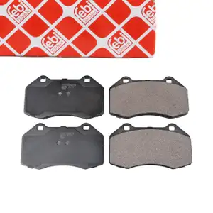 febi 116427 Bremsbel&auml;ge Bremsbelagsatz f&uuml;r RENAULT CLIO 3 MEGANE 2 2.0 7701208218 vorne