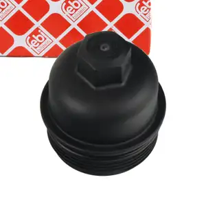 febi Deckel &Ouml;lfiltergeh&auml;use f&uuml;r BMW F20 F21 E90 F30 G20 F10 G30 E84 F25 B37 B38 B47 N47