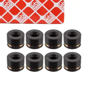 febi 08633 Valve Stem Seal Kit for MERCEDES W126, C126, R107, C107, 204&ndash;241 hp, M116, M117