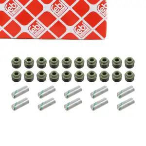 febi 15499 Ventilschaftdichtung Satz f&uuml;r MERCEDES W202 C250D W124 S124 E250D 113 PS OM605