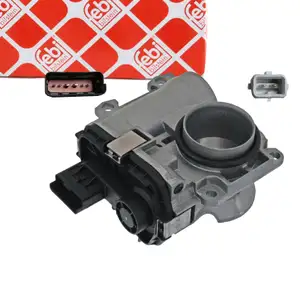 febi 100207 Drosselklappenstutzen f&uuml;r RENAULT Clio 2 BB Kangoo Twingo 1 1.2 16V 7701051585