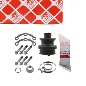 febi Achsmanschette Satz f&uuml;r MERCEDES S-Klasse W140 Hinterachse getriebeseitig 1403501137