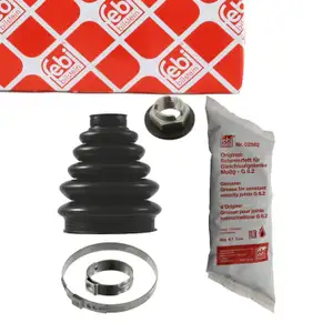 febi Achsmanschette Satz f&uuml;r FORD Focus Mondeo 3 Schaltgetriebe vorne radseitig 1119227