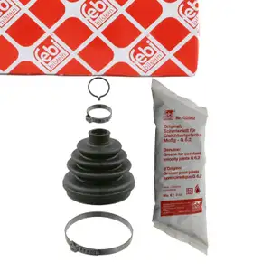 febi 02581 Achsmanschette Satz f&uuml;r OPEL Astra F Corsa A Vectra A vorne radseitig 1603179