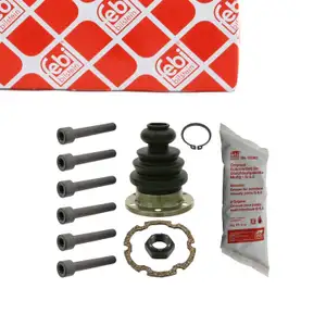 febi 03626 Achsmanschette Satz f&uuml;r AUDI A6 C4 80 B4 100 C3 C4 getriebeseitig 443498201A