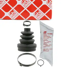 febi 03289 Achsmanschette Satz f&uuml;r FORD Escort 3 4 Fiesta 2 3 vorne getriebeseitig 6028751