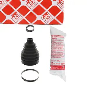 febi 100324 Achsmanschette Faltenbalg Satz f&uuml;r TOYOTA Yaris vorne radseitig 04427-0D310