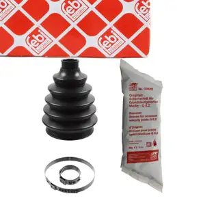 febi Achsmanschette Satz für OPEL Corsa D E FIAT MINI PEUGEOT CITROEN RENAULT ALFA vorne