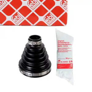 febi Achsmanschette Satz f&uuml;r OPEL Astra L Corsa F PEUGEOT 308 CITROEN vorne getriebeseitig