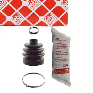 febi 17082 Achsmanschette Satz f&uuml;r NISSAN Micra 1 K10 Vorderachse radseitig 39241-01M29SK