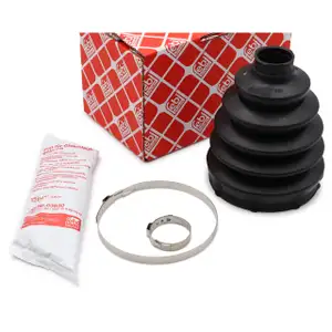 febi Achsmanschette Satz f&uuml;r FORD Transit FIAT Ducato CITROEN Jumper vorne radseitig