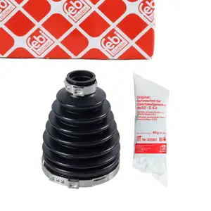 febi Achsmanschette Satz f&uuml;r DACIA Logan 2 RENAULT Sandero/Stepway 2 KIA Rio 2 vorne