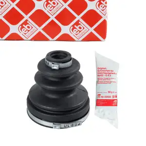 febi 173206 Achsmanschette Satz Faltenbalgsatz f&uuml;r TOYOTA Corolla E12 15 vorne 43448-12130