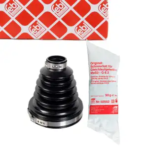 febi Achsmanschette Satz Antriebswelle für FORD Mondeo 5 S-Max 3 vorne getriebeseitig