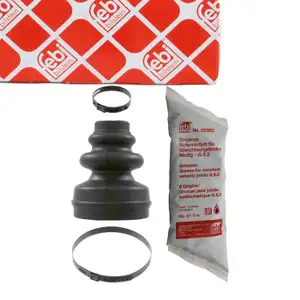 febi Achsmanschette Satz f&uuml;r CITROEN C3 C4 C5 1 2 PEUGEOT 206 306 307 vorne getriebeseitig