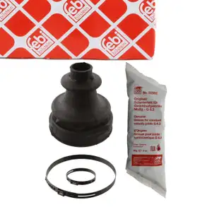 febi 23189 Achsmanschette Satz f&uuml;r FORD Mondeo 3 MK3 Vorderachse getriebeseitig 4106430