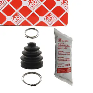 febi 29842 Achsmanschette Satz f&uuml;r NISSAN Micra 2 1.3 1.4 1.5D vorne radseitig 39241-4F427