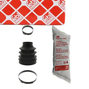 febi Achsmanschette Satz für MERCEDES C-Klasse W205 S205 E-Klasse C238 W220 R230 SLK R170