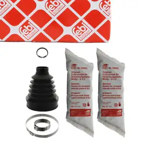 febi Achsmanschette Satz f&uuml;r RENAULT Clio 3 4 Megane 3 4 Zoe Laguna 3 Kangoo Fluence 1