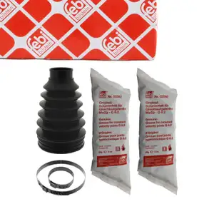 febi 49907 Achsmanschette Satz f&uuml;r RENAULT Clio 2 Megane 1 1 2 vorne radseitig 7701469416