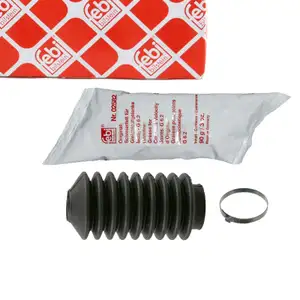 febi 03318 Faltenbalgsatz Lenkmanschette Spurstange f&uuml;r VW Polo 86/86C Derby vorne