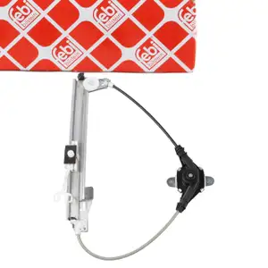 febi 177827 Fensterheber MANUELL für FIAT Punto 3 Grande Punto 199 hinten rechts 51723323