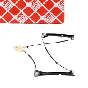 febi Fensterheber ELEKTRISCH ohne Elektromotor f&uuml;r VW Polo 5 6R vorne rechts 6R3837462L