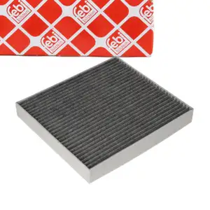 febi 184211 Innenraumfilter Aktivkohlefilter f&uuml;r BMW 2er Active Tourer U06 X1 64115A547D9