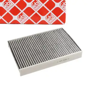 febi 101451 Innenraumfilter Aktivkohlefilter für VW Up! Load Up SEAT Mii SKODA Citigo NF1