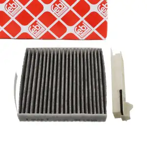 febi 37326 Innenraumfilter Aktivkohlefilter für RENAULT Clio 2 3 Twingo 2 DACIA Duster HS