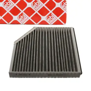 febi 38658 Innenraumfilter Aktivkohlefilter Microfilter f&uuml;r AUDI A6 C7 A7 4G A8 4H0819439